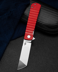 BESTECH TITAN BG49A-3 Kırmızı G10 Sap D2 Çakı