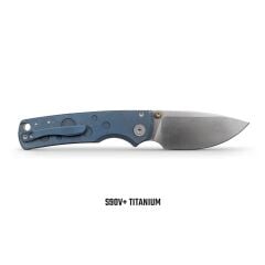 Vosteed Porcupine TiSlim™ - Üstten Kilitli Mekanizma ( S90V Çelik ve Titanyum Sap Çakı ) - A4806