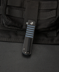 BESTECH Titan | Karbon Fiber + G10 Sap | Damascus Çelik Çakı | BL05A