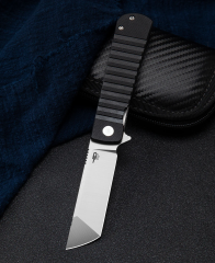 BESTECH TITAN BG49A-1 Siyah G10 Sap D2 Çakı