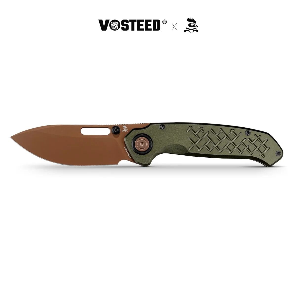 Vosteed Zander - Vanchor Lock® ( S35VN Çelik ve Alüminyum Sap Çakı ) - A4604