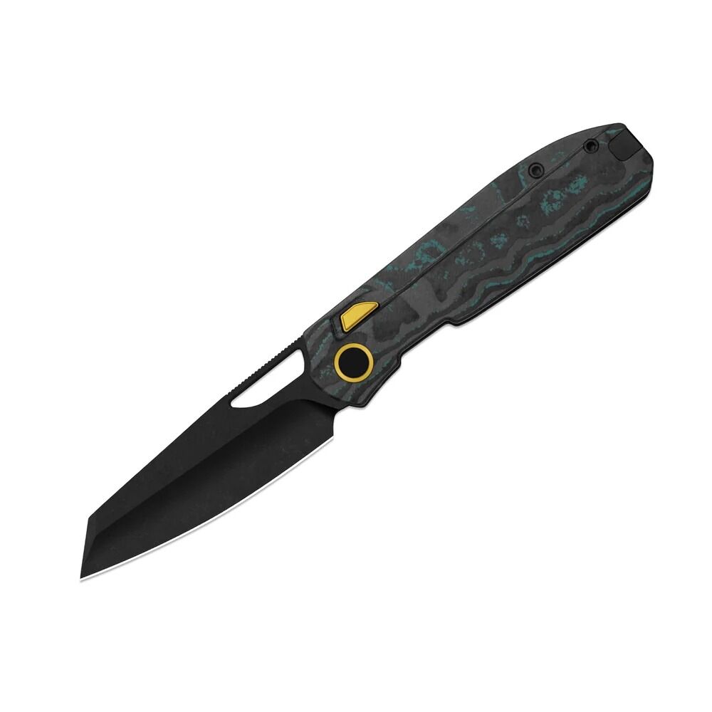 Kizer Mash | Camo Carbon Shipwreck Sap | M390 Çelik Çakı | Ki3699BSA3