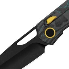 Kizer Mash | Camo Carbon Shipwreck Sap | M390 Çelik Çakı | Ki3699BSA3