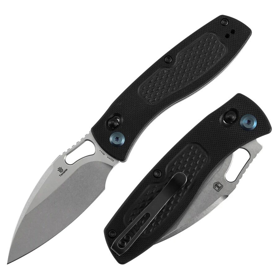 Tenable Heron | Siyah G10 Sap | Nitro V Çelik Çakı | B2124V4