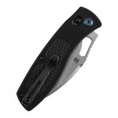 Tenable Heron | Crossbar Lock | Elmas Desenli Siyah G10 Sap | Nitro V Çelik Çakı | B2124V4