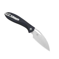 Kizer Masu | GID Green G10 + Richlite (Blue Canyon) Sap | 14C28N Çelik Çakı | V3697A1