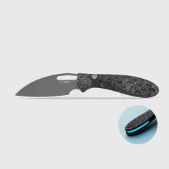 Kizer Masu | GID Mavi G10 + Mikarta Sap | 14C28N Çelik Çakı | V3697A2