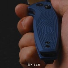 Kizer Khamsin | Kum Fırtınası Alüminyum Sap | Nitro-V Çelik Çakı | V3791A2