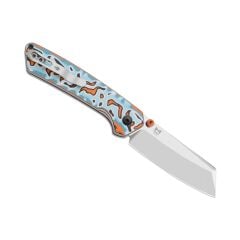 Kizer Madrac | Girdap Desenli Mikarta Sap | 14C28N Çelik Çakı | V3693BSA2