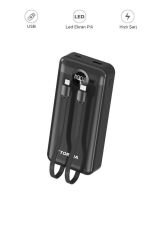 Torima TRM-1025 Siyah 20000mAh 2 Çıkışlı Taşınabilir Hızlı Şarj Dijital Göstergeli Powerbank