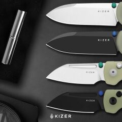 Kizer Drop Bear® | GID G10 Sap | Nitro-V Çelik Çakı | V3619A20