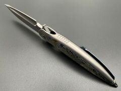 Rike Rk-Viper 2-B | Limitli Özel Üretim | Titanyum İntegral Sap | Bohler M398 Çelik Çakı | RK-14218-2