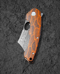 BESTECH Skirmish | G10 Sap | Damascus Çelik Çakı | BL07D