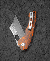 BESTECH Skirmish | G10 Sap | Damascus Çelik Çakı | BL07D
