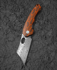 BESTECH Skirmish | G10 Sap | Damascus Çelik Çakı | BL07D