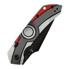 Tenable Fenrir | Üstten Kilitli | Cep Canavarı Esintili Desenli Yeşim G10 Sap | Siyahlaştırılmış D2 Çelik Çakı | B1034H16