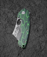 BESTECH SKIRMISH BL07C Şam G10 Sap Damascus Çakı