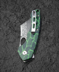 BESTECH SKIRMISH BL07C Şam G10 Sap Damascus Çakı