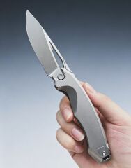 Rike RK Hummer-P Sade Titanyum Sap | M390 Çelik Çakı | RK-14752-1