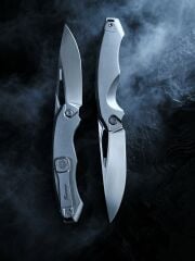 Rike RK Hummer-P Sade Titanyum Sap | M390 Çelik Çakı | RK-14752-1