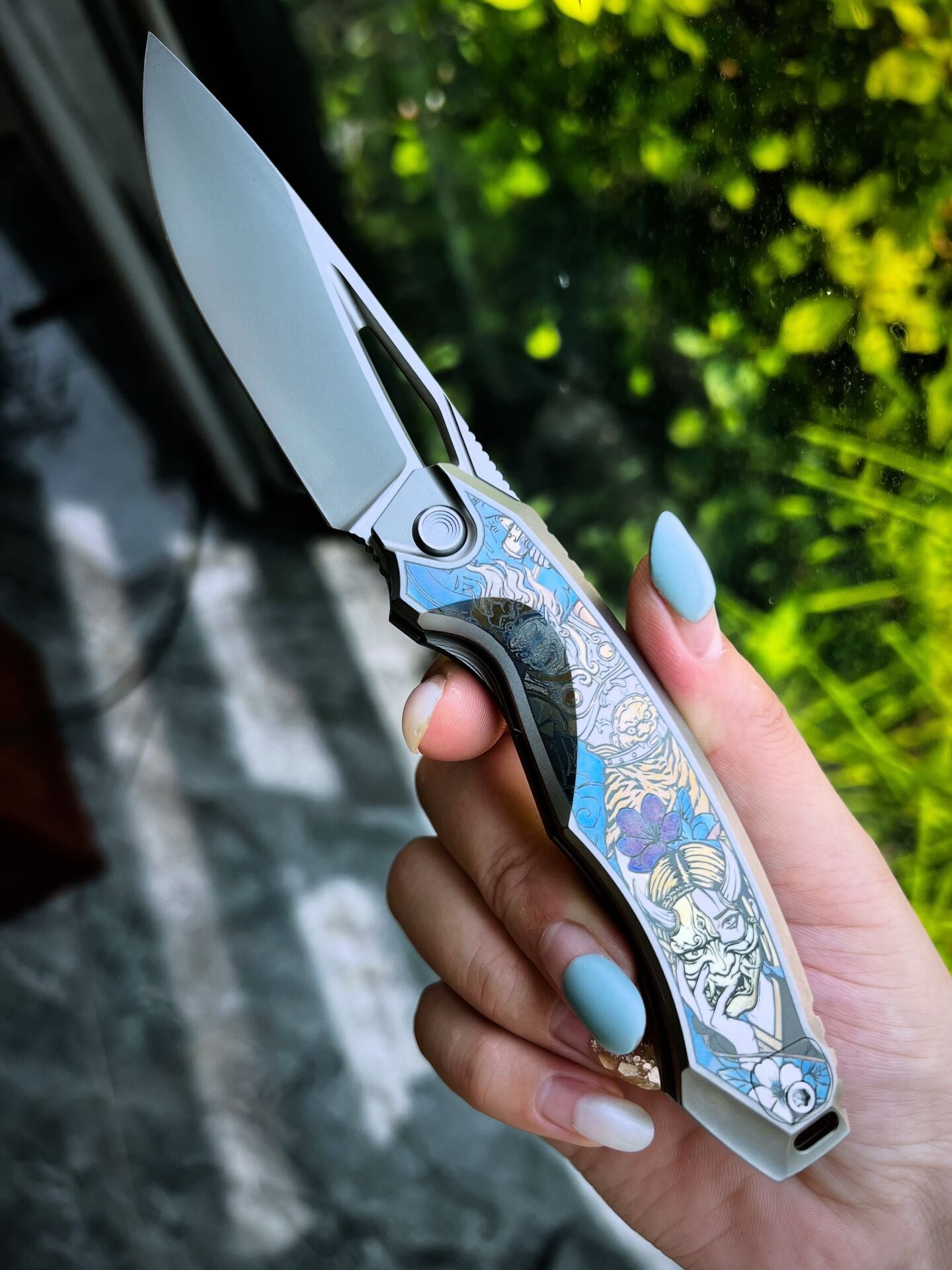 Rike RK Hummer-Özel Seri | Limitli Üretim | Titanyum Gravürlü Sap | RK-14752-3