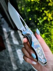 Rike RK Hummer-Özel Seri | Limitli Üretim | Titanyum Gravürlü Sap | RK-14752-3