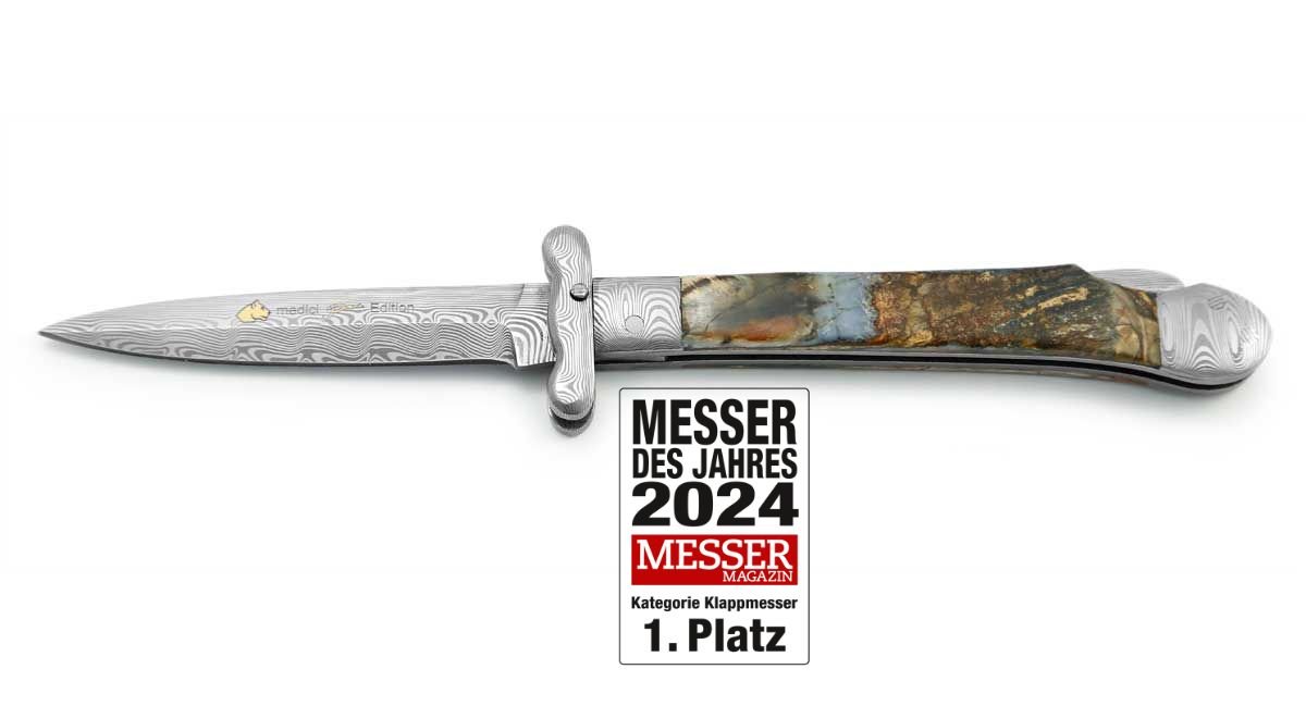 PUMA Medici PM-Edition, 50 Parçayla Sınırlı, Altın Gravür, DAMASTEEL® DS93X™