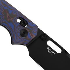 Kizer Outposter | Girdap Desenli Mikarta Sap | Nitro-V + PVD Kaplama Sap | V3802CDA2