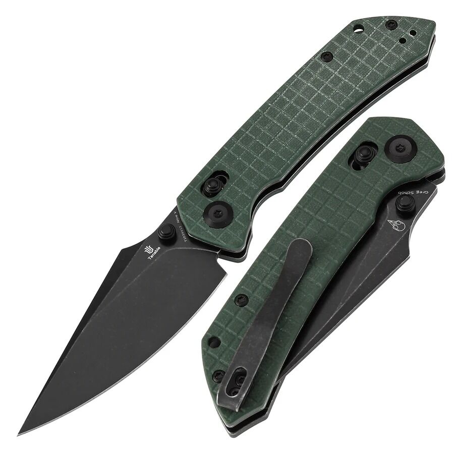 Tenable Fenrir | G10 Sap | Siyahlaştırılmış Nitro V Çelik Çakı | T1034V12