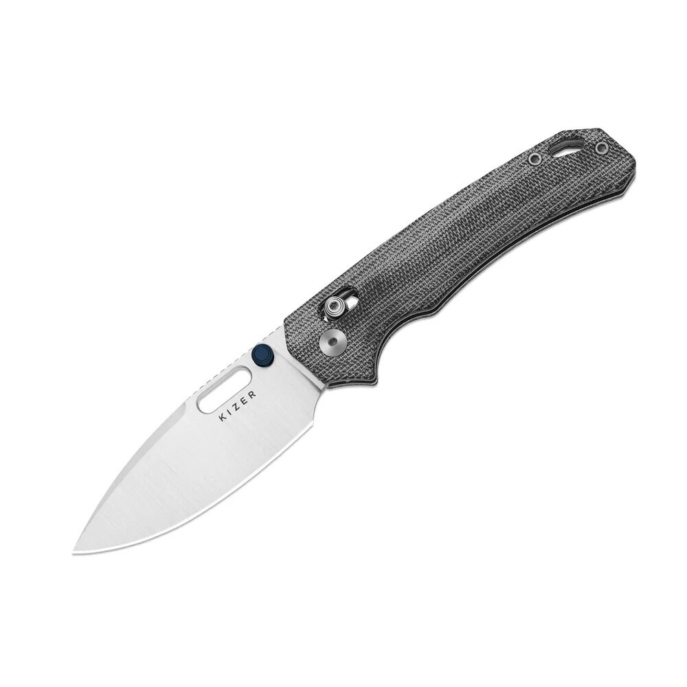 Kizer Outposter | Norplex UltreX™ Micarta Sap | Nitro-V + Satin Çelik Çakı | V3802CDA1