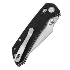 Tenable Fenrir | Çapraz Kilitli | Parça Desenli Siyah G10 Sap | Taşlanmış Nitro-V Çelik Çakı | T1034V7