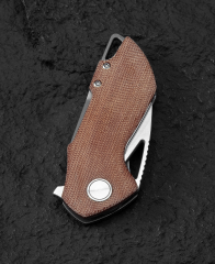 BESTECH RIVERSTONE BL03E Kanvas Micarta Sap 2.45'' 154CM Bıçak