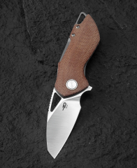 BESTECH RIVERSTONE BL03E Kanvas Micarta Sap 2.45'' 154CM Bıçak