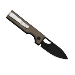 Kizer Little Ringbo | Alüminyum Sap | AEB-L PVD Kaplama ve Taşlanmış Yüzey Çelik Çakı | V3708A2
