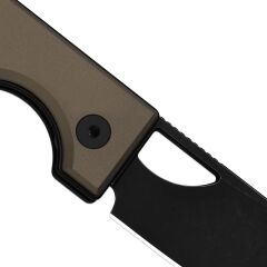 Kizer Little Ringbo | Alüminyum Sap | AEB-L PVD Kaplama ve Taşlanmış Yüzey Çelik Çakı | V3708A2