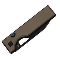 Kizer Little Ringbo | Alüminyum Sap | AEB-L PVD Kaplama ve Taşlanmış Yüzey Çelik Çakı | V3708A2