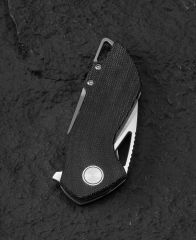 BESTECH RIVERSTONE BL03D Kanvas Micarta Sap 2.45'' 154CM Bıçak