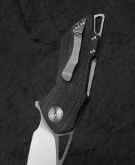 BESTECH RIVERSTONE BL03D Kanvas Micarta Sap 2.45'' 154CM Bıçak