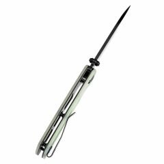 Tenable Kryo | Çapraz Kilitli | Jade G10 Sap | Siyahlaştırılmış 14C28N Çelik Çakı | T1001V4