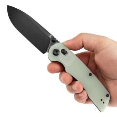 Tenable Kryo | Jade G10 Sap | Siyahlaştırılmış 14C28N Çelik Çakı | T1001V4