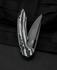 BESTECH ORNETTA Karbon Fiber Ve G10 Saplı Ara Katman: 3,54'' N690 Blade BL02D