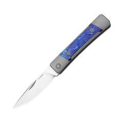 Kizer Little Grand | Titanyum + Timascus Sap | M390 Çelik Çakı | Limitli Üretim | Ki2670A3