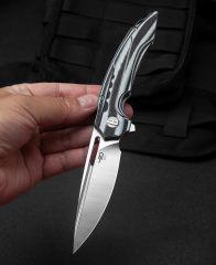 BESTECH ORNETTA Karbon Fiber Ve G10 Saplı Ara Katman: 3,54'' N690 Blade BL02C