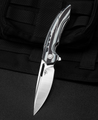 BESTECH ORNETTA Karbon Fiber Ve G10 Saplı Ara Katman: 3,54'' N690 Blade BL02C