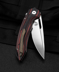 BESTECH ORNETTA Karbon Fiber Ve G10 Saplı Ara Katman: 3,54'' N690 Blade BL02B