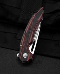 BESTECH ORNETTA Karbon Fiber Ve G10 Saplı Ara Katman: 3,54'' N690 Blade BL02B
