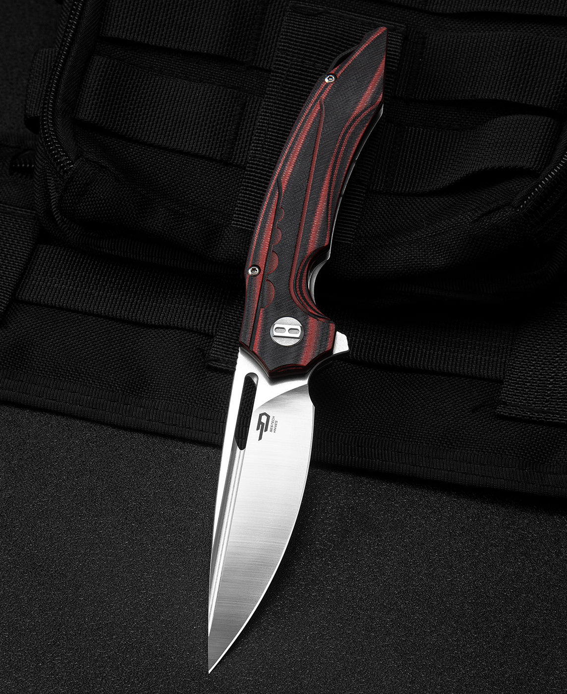 BESTECH ORNETTA Karbon Fiber Ve G10 Saplı Ara Katman: 3,54'' N690 Blade BL02B