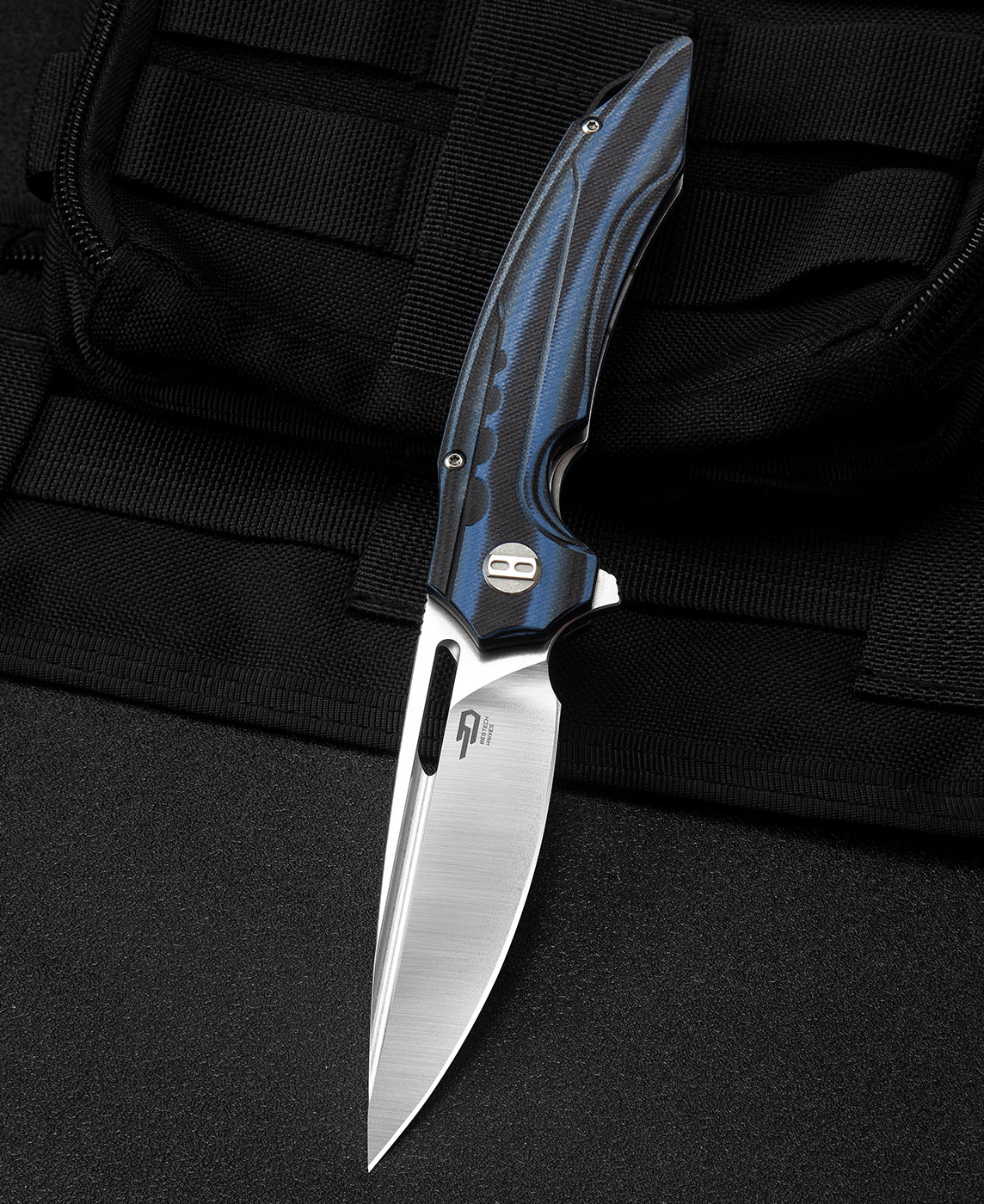 BESTECH ORNETTA Karbon Fiber Ve G10 Saplı Ara Katman: 3,54'' N690 Blade BL02A