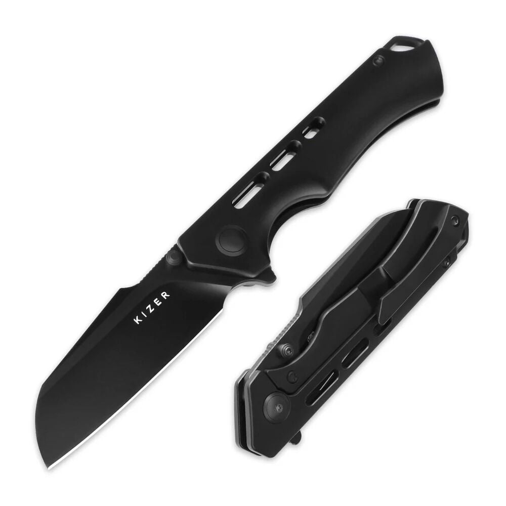 Kizer Crest | Titanyum Sap | S35VN Çelik Çakı | Ki3714A2