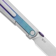 Kizer Quoll | Titanyum + Kristalize Titanyum Sap | S45VN Çelik Çakı | Ki3733A2